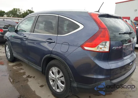 2012 Honda Cr-V Ex-L z USA, uszkodzony, nr VIN 5J6RM3H71CL033522